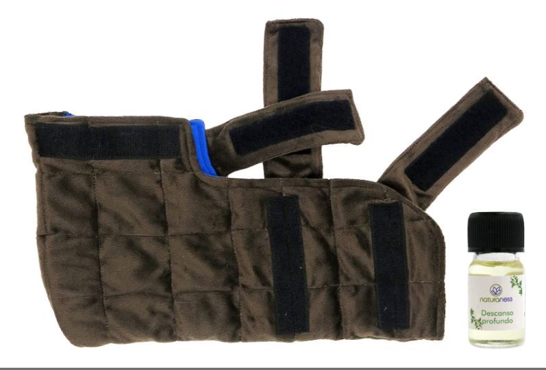 pie grande con muestra