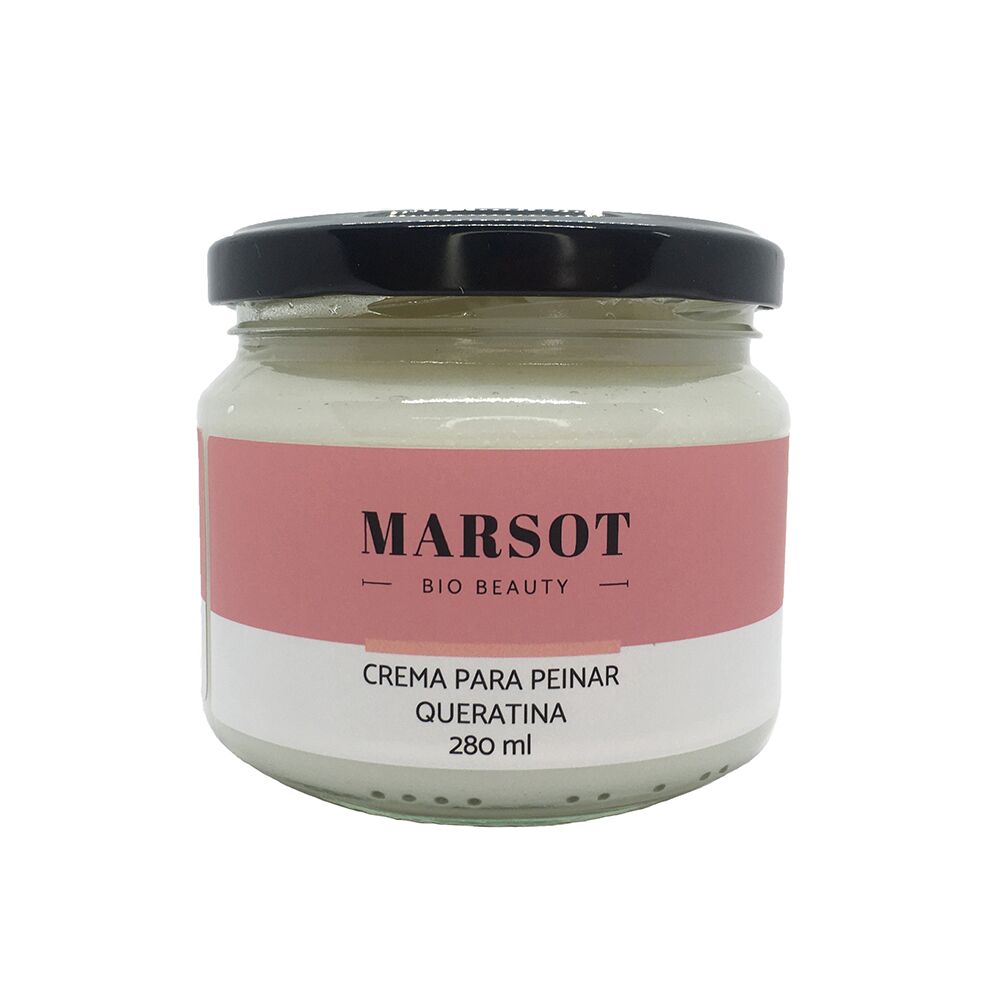 Crema para peinar de queratina, crema para peinar