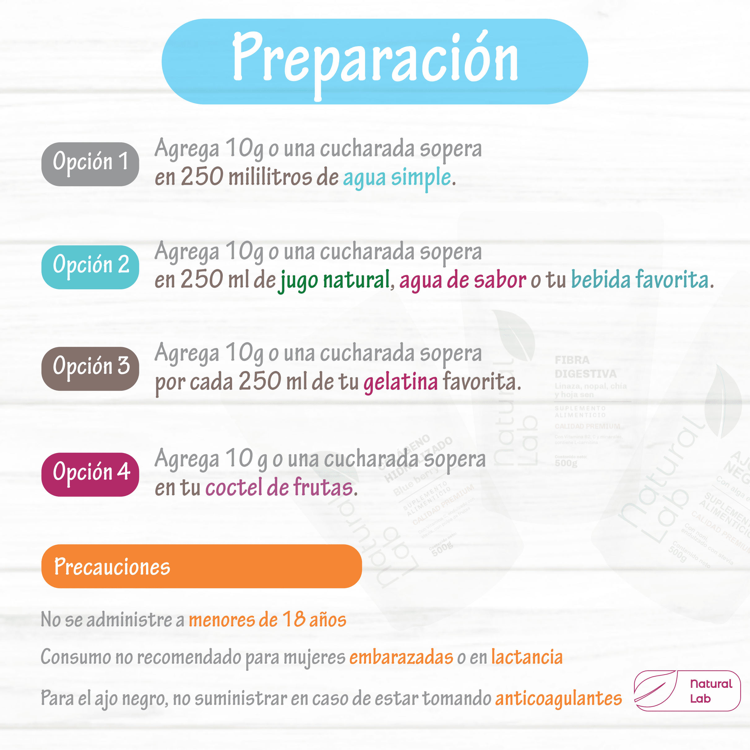 Preparación