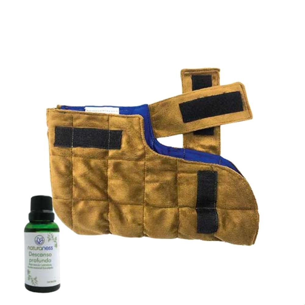 compresa para pie y tobillo chica con opción de paquete con aceite de Naturaness - encuéntralas en What the health! - La Tienda online de Salud y Bienestar