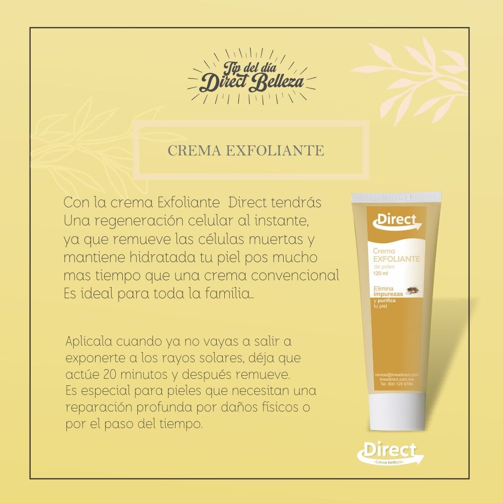 PUBLICIDAD EXFOLIANTE chica