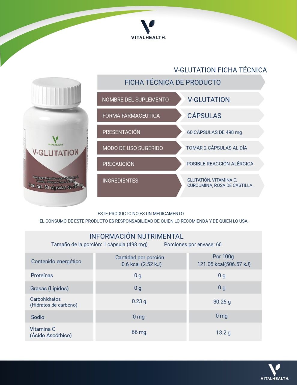 GLUTATION FICHA TECNICA