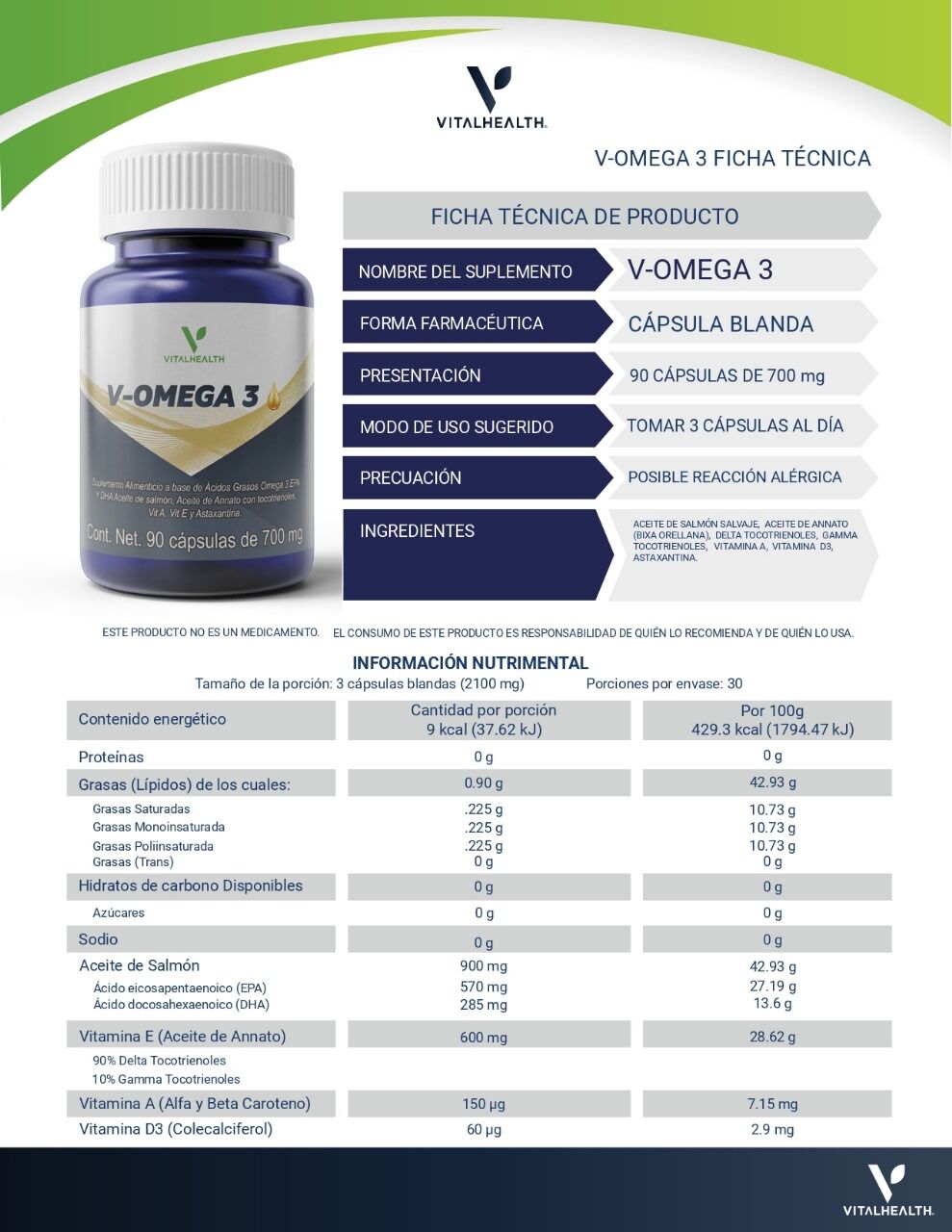 OMEGA 3 FICHA TECNICA