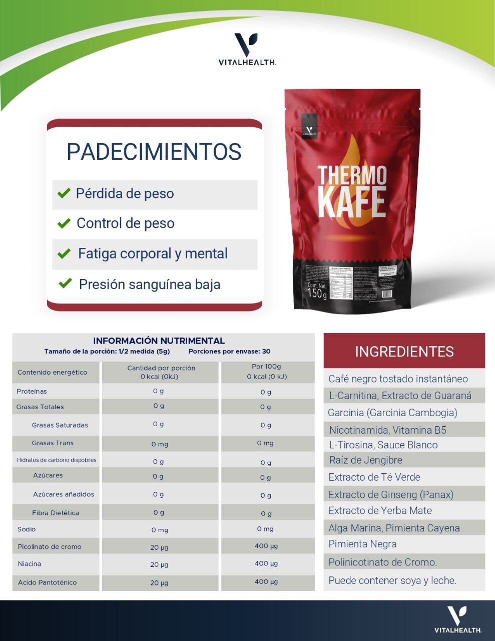 THERMOKAFE FICHA TECNICA