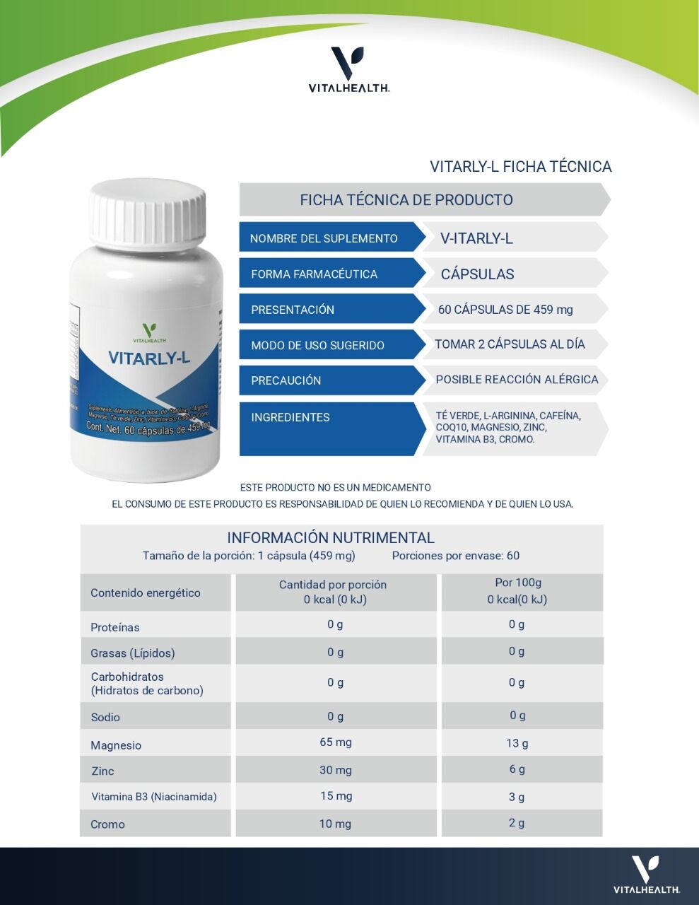 VITARLY FICHA TECNICA